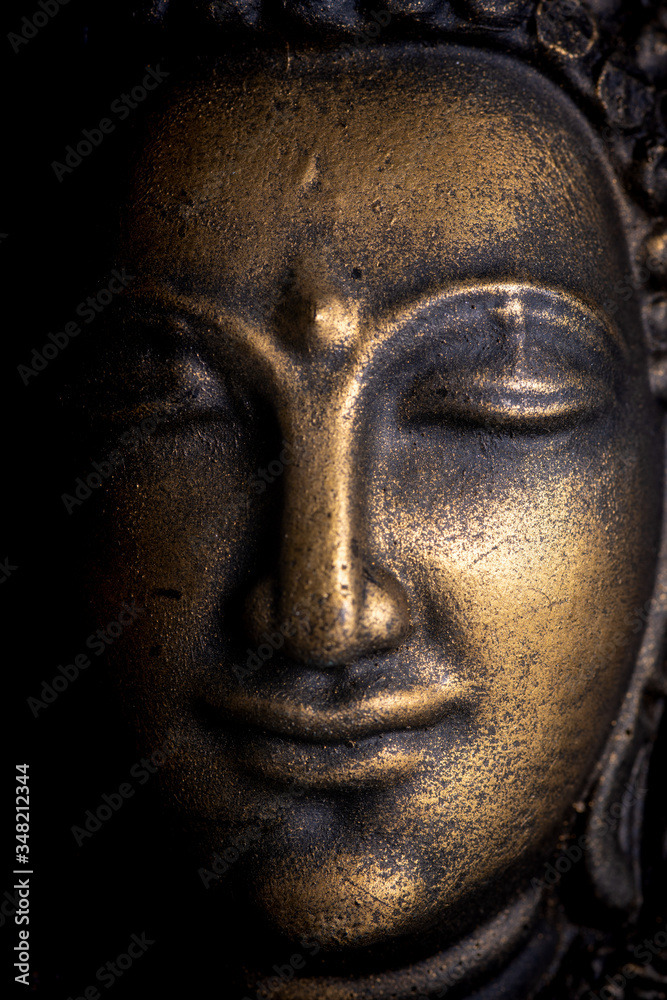 Head of Buddha image used as amulets of Buddhism religion. Head of Buddha image used as amulets of Buddhism religion.