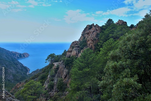 Corsica-outlook at the Calanche