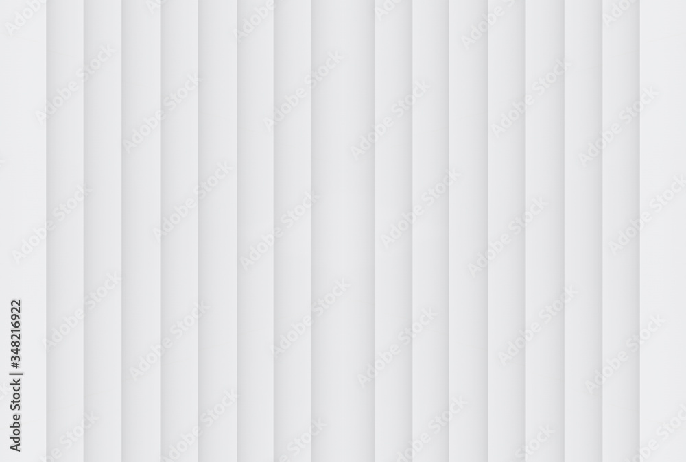 3d rendering. minimal simple white vertical panels wall background. 3d rendering. minimal simple white vertical panels wall background.
