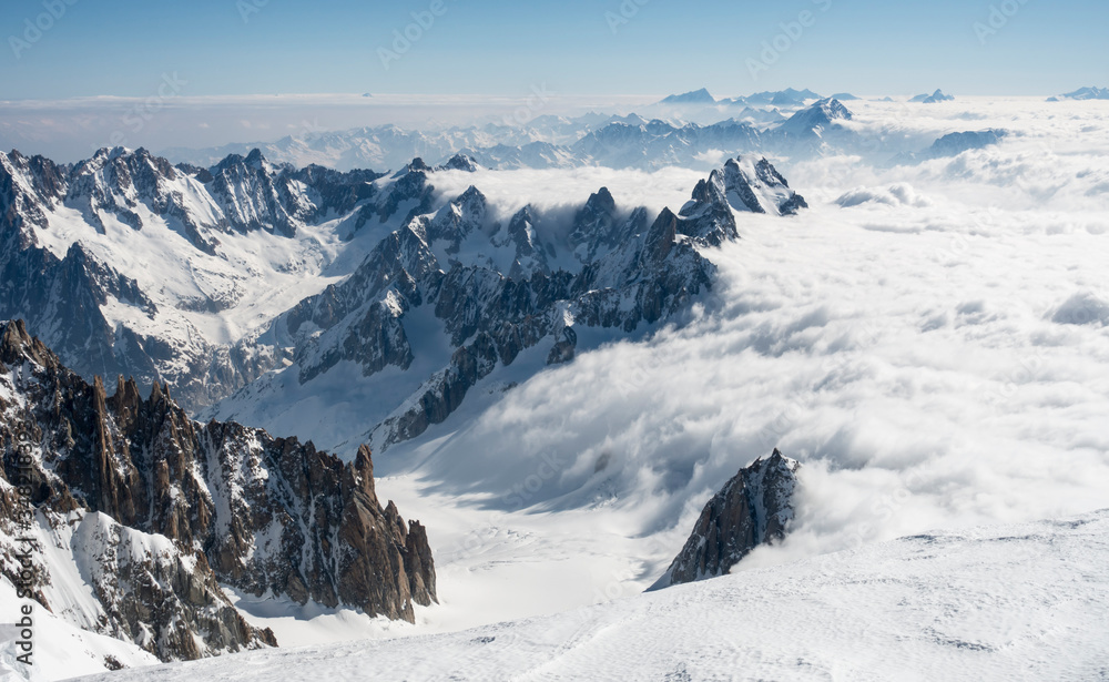 Mont Blanc summit views