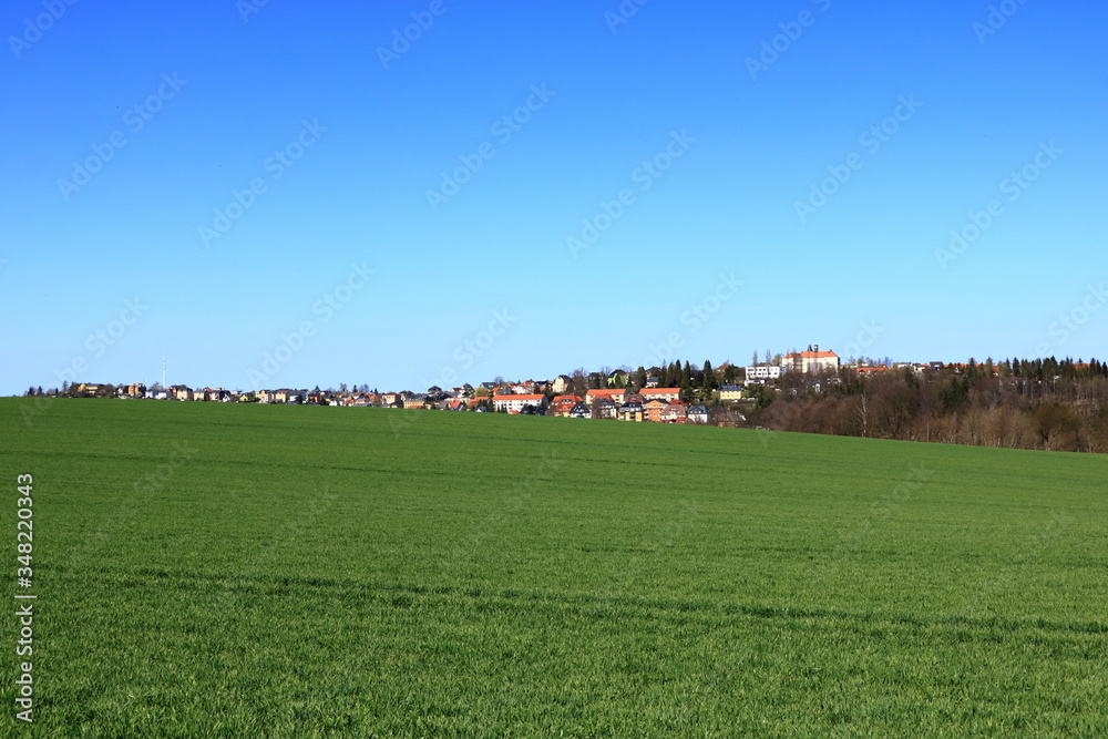 Small town Rabenau near Dresden in Saxony, Germany Small town Rabenau near Dresden in Saxony, Germany