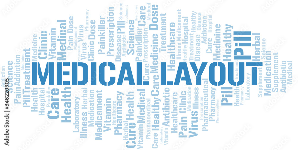 Medical Layout word cloud collage made with text only. Medical Layout word cloud collage made with text only.