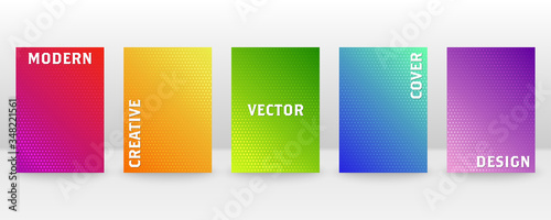 Minimal vector abstract cover notebook design. Planner and diary cover for print. Abstract design for copybook brochures and school books. Notebook paper. Brochure, book, magazine template