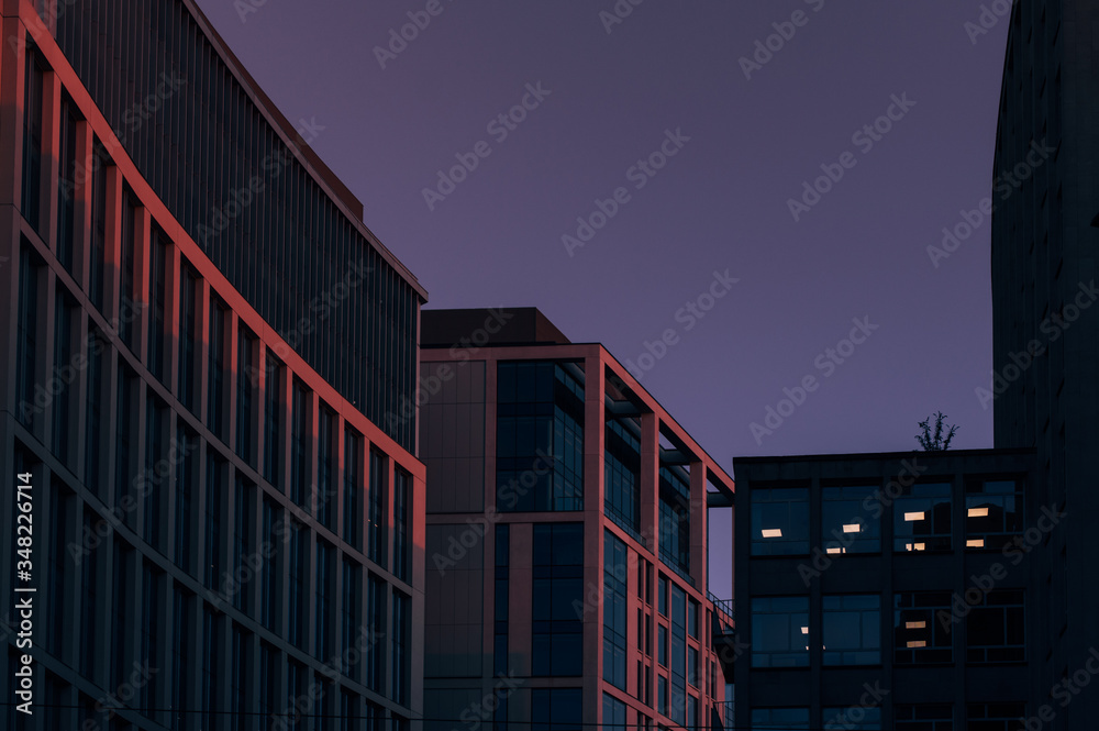 Fototapeta premium Manchester Dusk Light