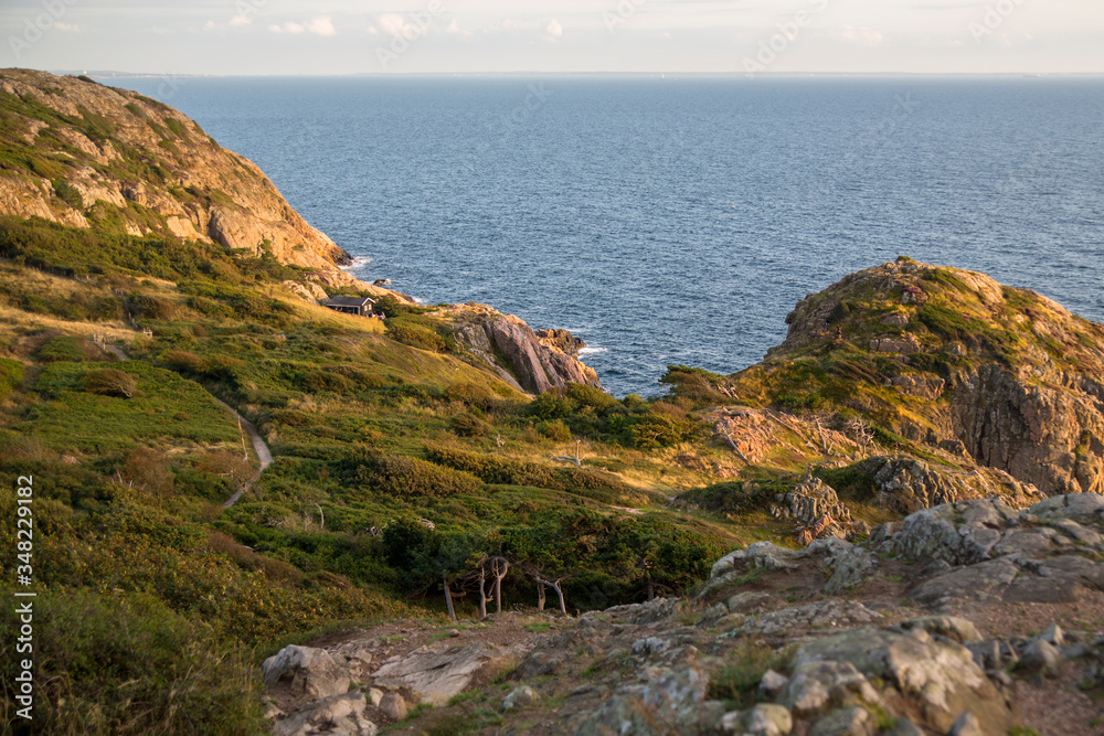 sea, sun and rocks in Kullaberg