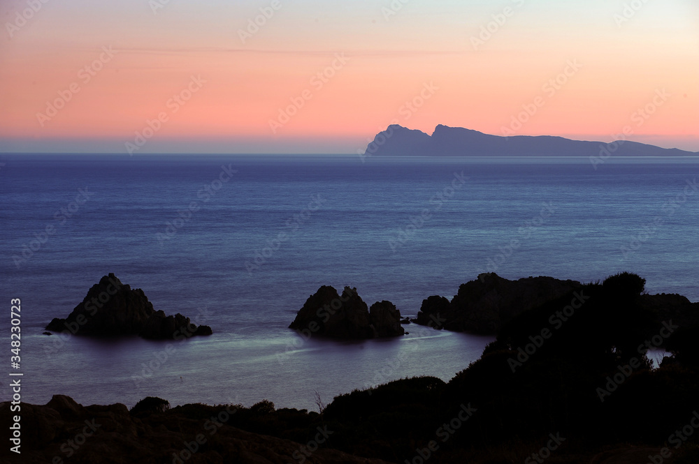 Italy, Sardinia, Capo Spartivento coast in the south west of Sardinia Italy, Sardinia, Capo Spartivento coast in the south west of Sardinia