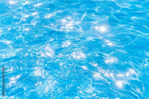 blue water in the pool background texture. © Алексей Филатов