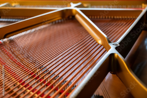 Grand Piano - Plate cross