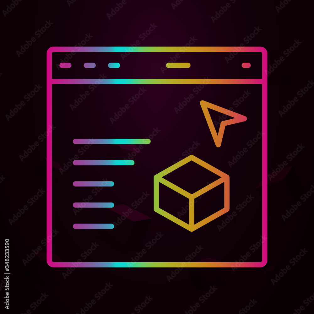 3d modeling, augmented reality, website nolan icon Simple thin line, outline vector of Augmented reality icons for ui and ux, website or mobile application 3d modeling, augmented reality, website nolan icon Simple thin line, outline vector of Augmented reality icons for ui and ux, website or mobile application