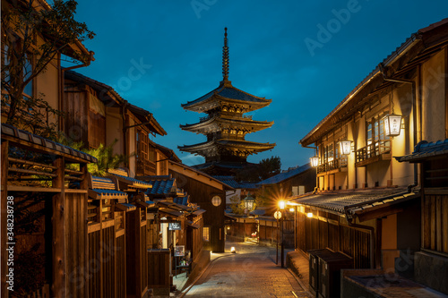 Gion pagoda in Kyoto