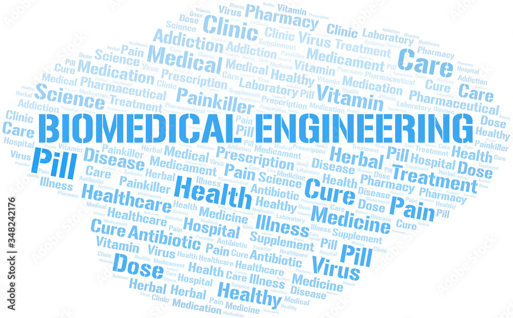 Biomedical Engineering word cloud collage made with text only. Biomedical Engineering word cloud collage made with text only.