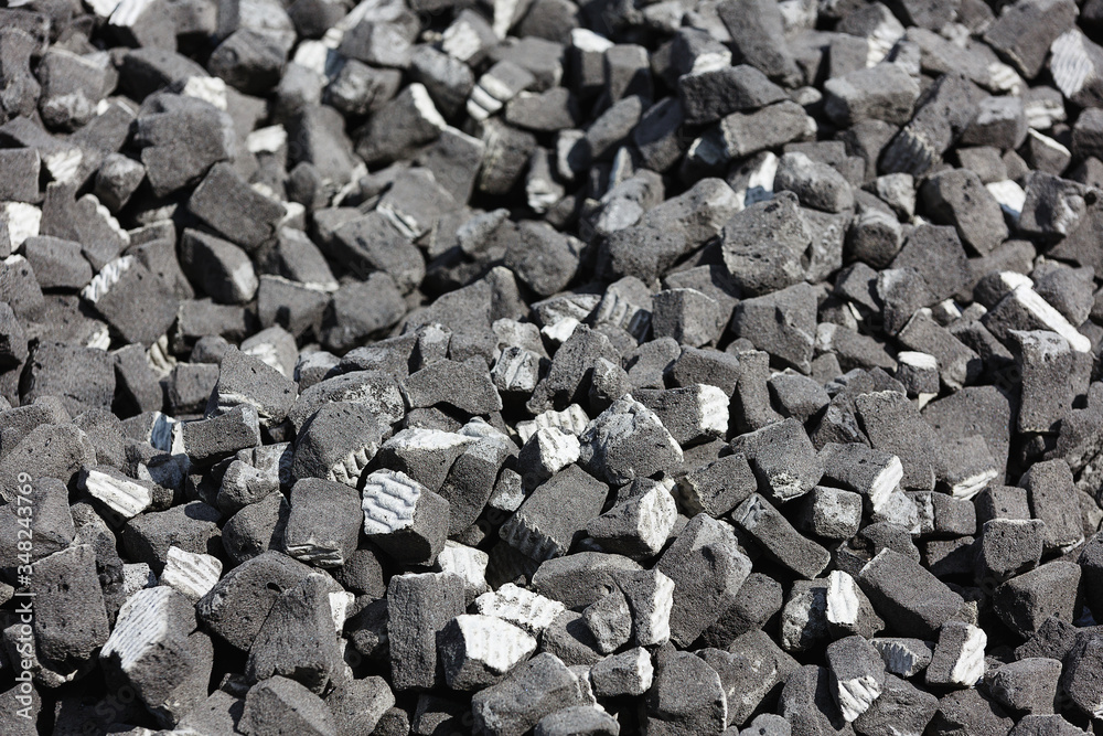 custom made wallpaper toronto digitalA scattering of gray slag on a sunny day.