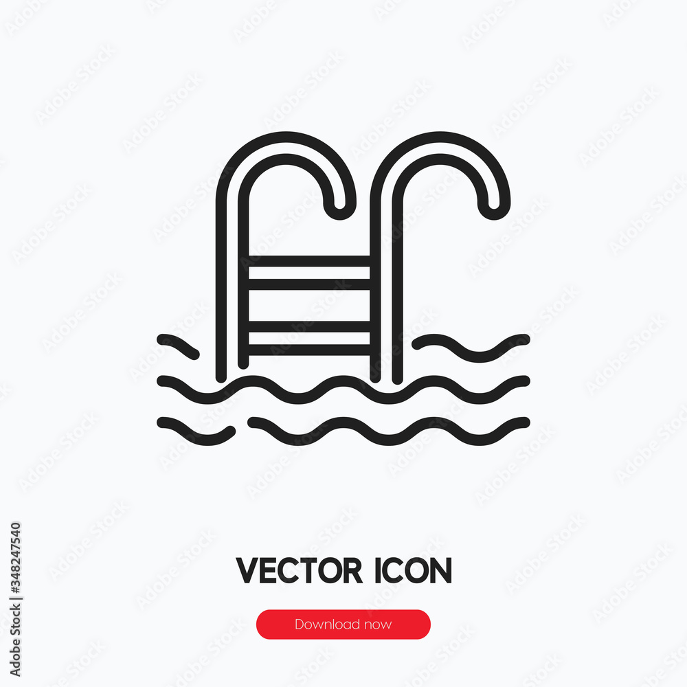 swimming pool icon vector sign symbol swimming pool icon vector sign symbol