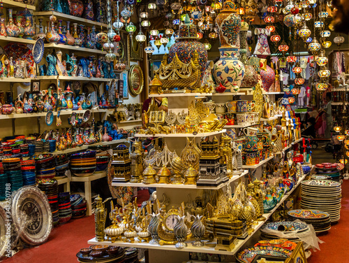 souvenir shop in Global Village in Dubai
