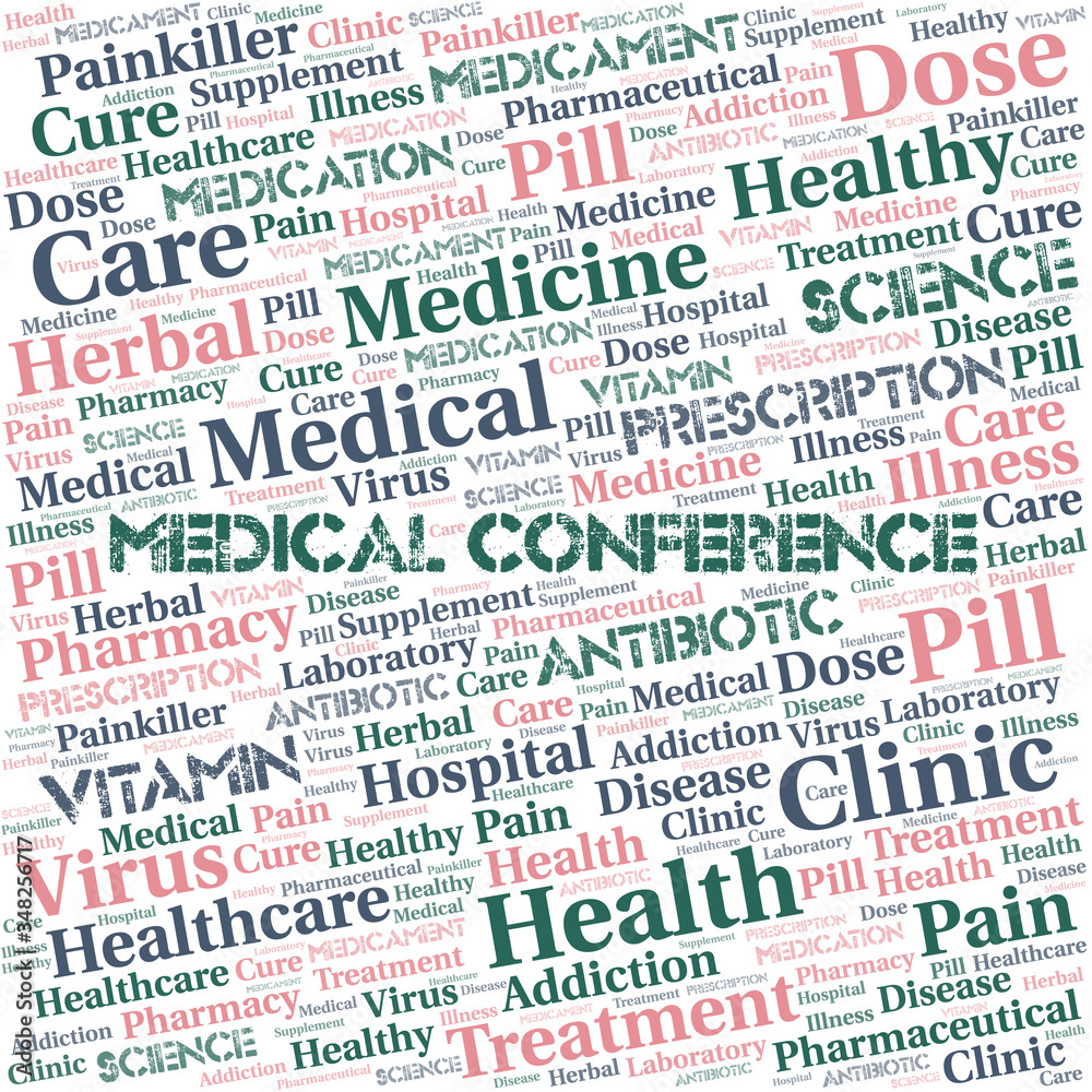 Medical Conference word cloud collage made with text only. Medical Conference word cloud collage made with text only.