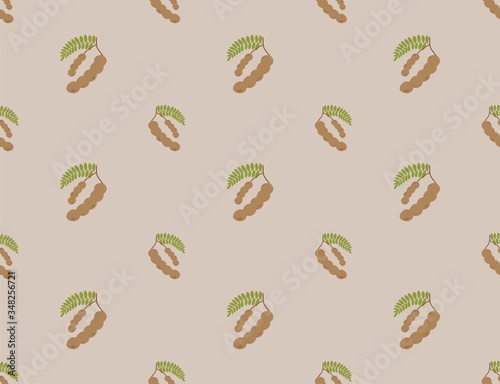background pattern tamarind brown color