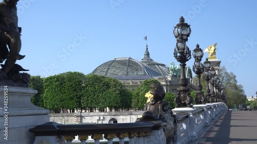 The Pont Alexandre III is Paris's most elegant, grandiose, and sumptuous bridge.