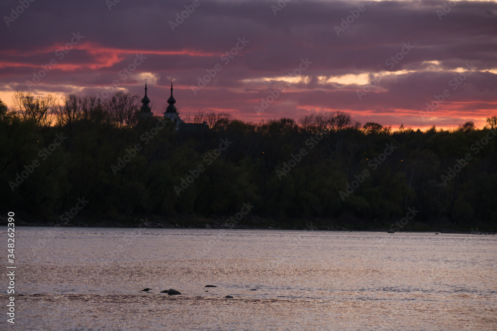 Church in the evening