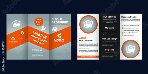Tri fold Brochure design, brochure template, creative tri-fold, trend brochure, Creative concept folded flyer or brochure.