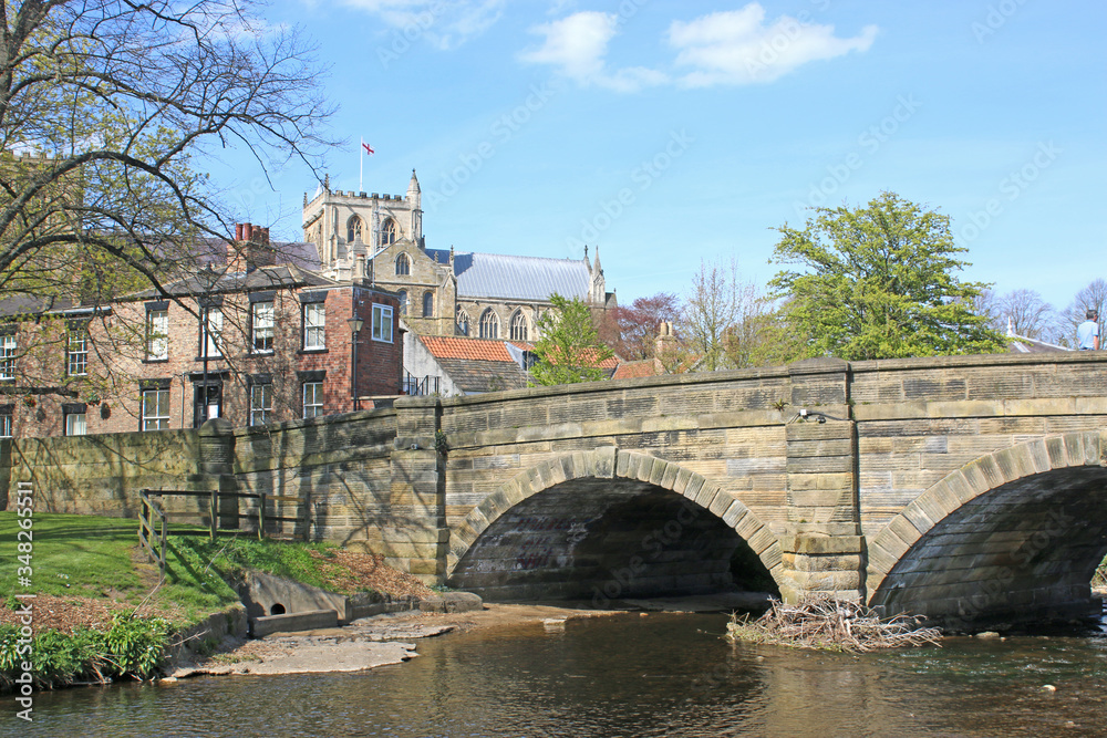 Ripon Cathedral and town, Yorkshire	