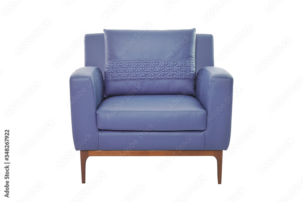 Blur leather and wood armchair modern designer Blur leather and wood armchair modern designer