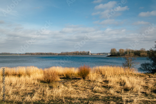 View over the Elbe River - Germany