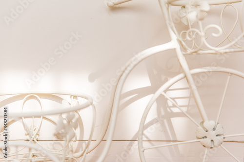 Vintage Shabby Chic Decorative Metal Bicycle
