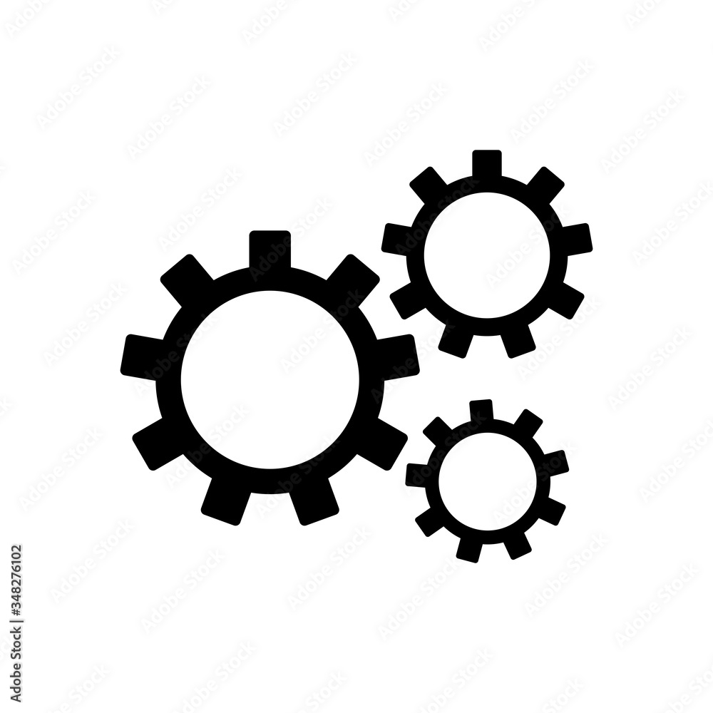 Gear Setting Icon Vector Design Template Gear Setting Icon Vector Design Template