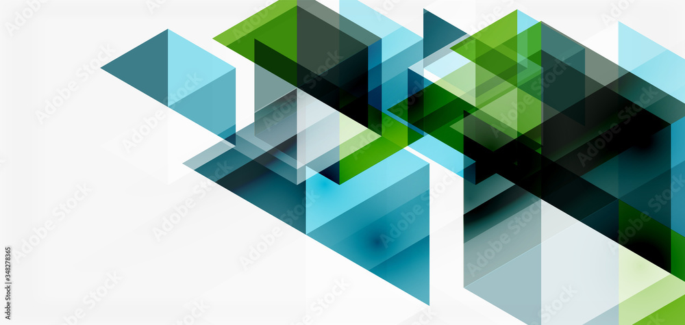 Geometric abstract background, mosaic triangle and hexagon shapes. Trendy abstract layout template for business or technology presentation, internet poster or web brochure cover, wallpaper Geometric abstract background, mosaic triangle and hexagon shapes. Trendy abstract layout template for business or technology presentation, internet poster or web brochure cover, wallpaper