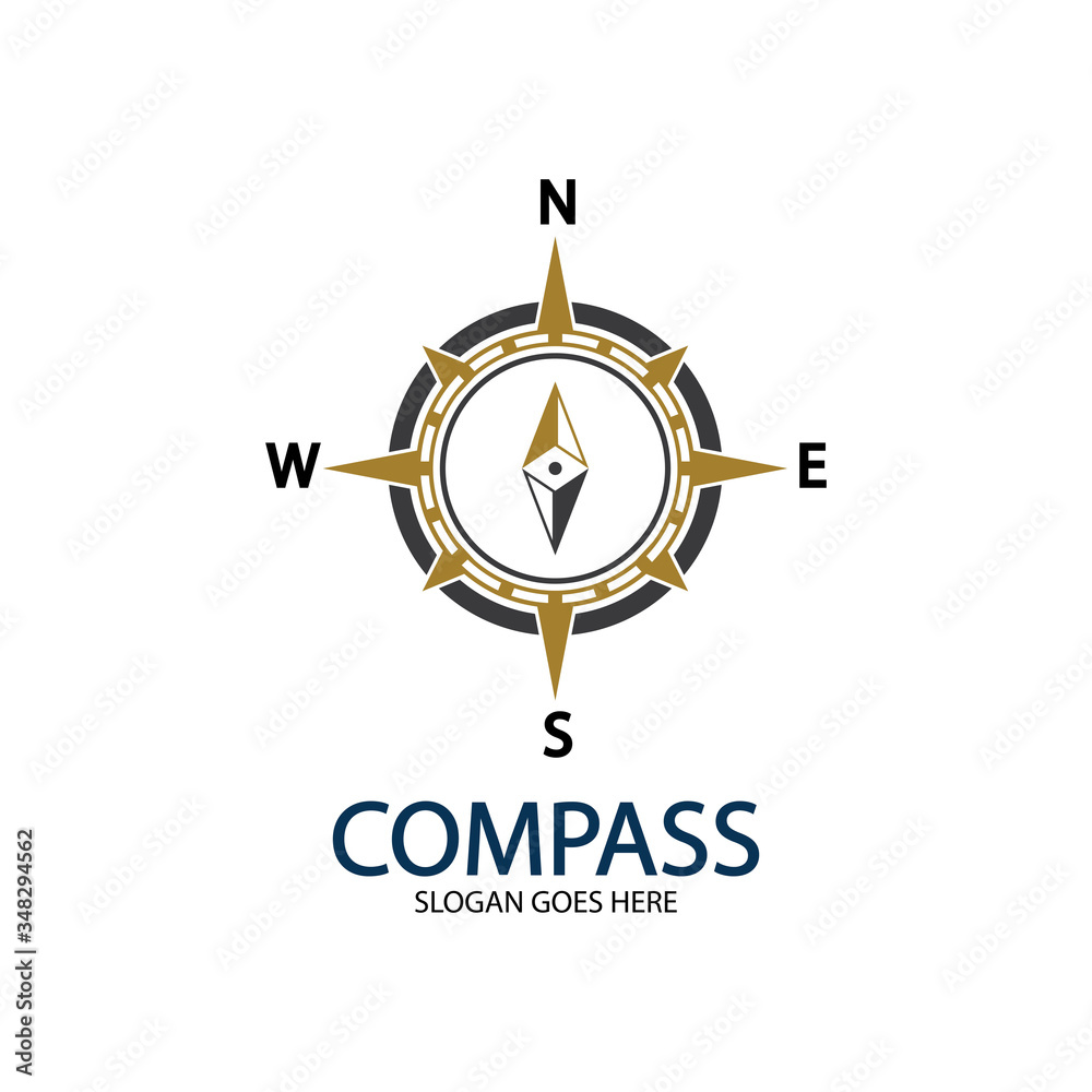 Creative Compass Concept Logo Design Template Creative Compass Concept Logo Design Template