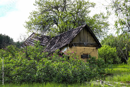 Old, abandoned house in the village © Maryna