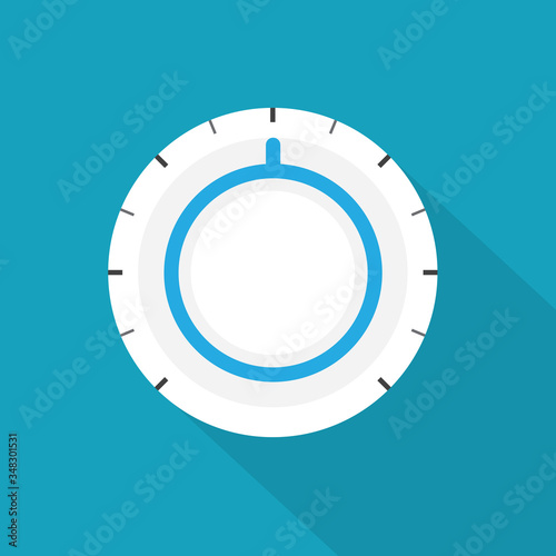 control knob icon - vector illustration