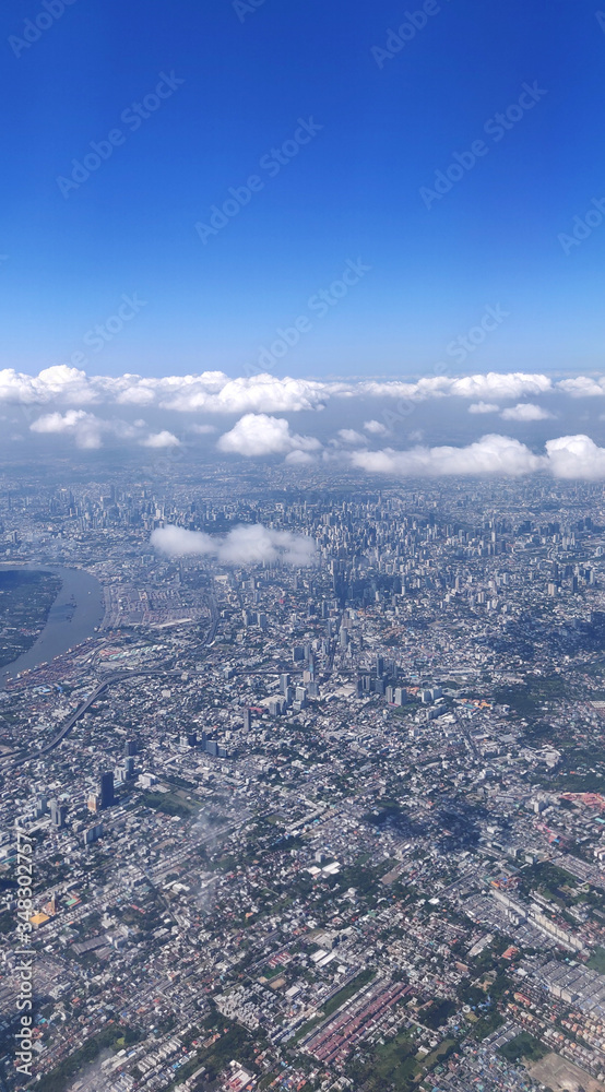 Vista aérea Bangkok