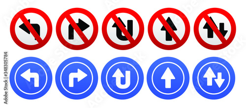 road traffic sign