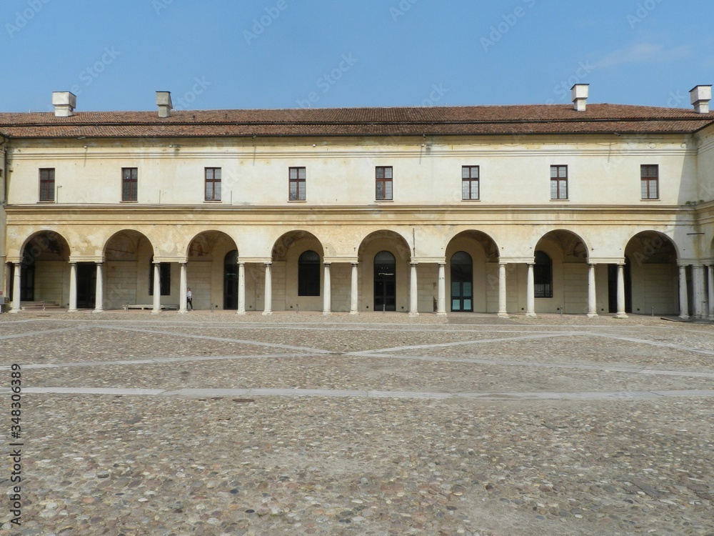 Mantua, Italy, Palazzo Ducale, Piazza Castello