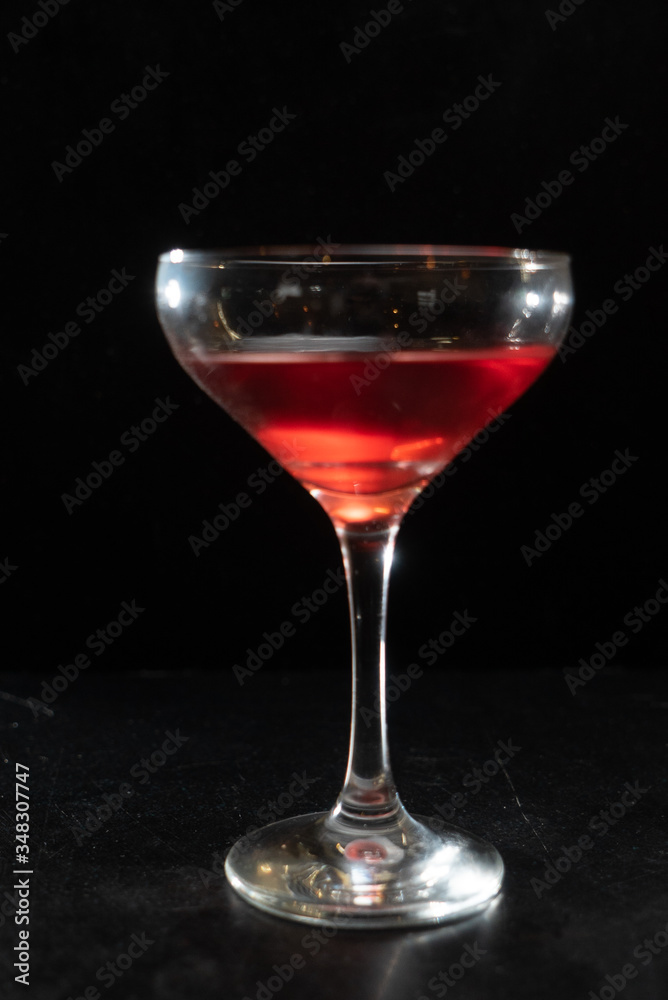 Red Martini, Cocktail Red Martini, Cocktail