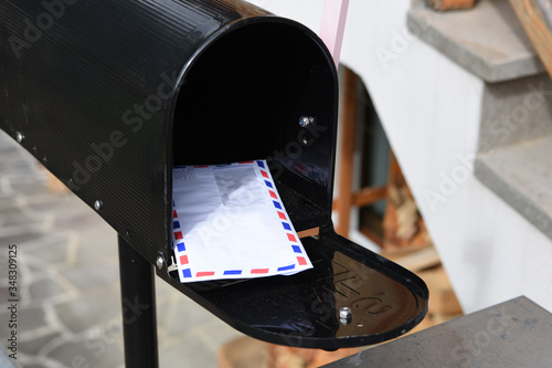lettera busta posta postino buca lettere inviare lettera  photo
