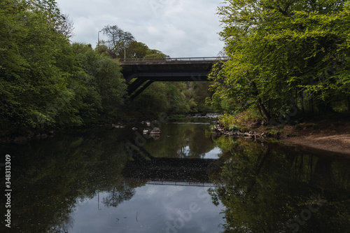 Fototapeta Naklejka Na Ścianę i Meble -  Old bridge in a river