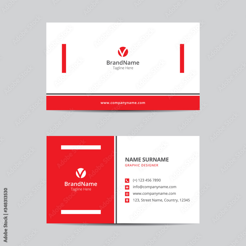 Business Card Template Vector Design Business Card Template Vector Design