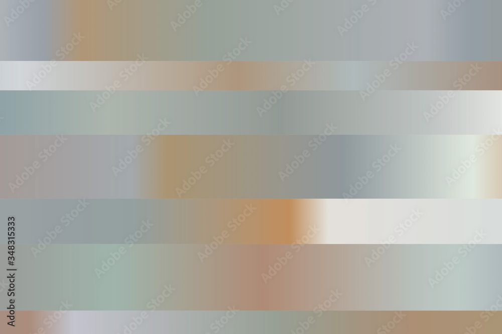 Fototapeta premium Orange, brown and gray stripes vector background.