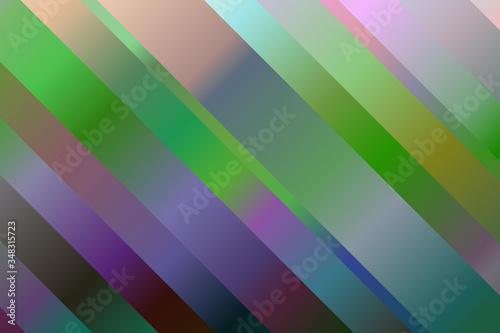 Green and blue lines vector background.