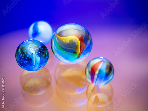 Glass marbles