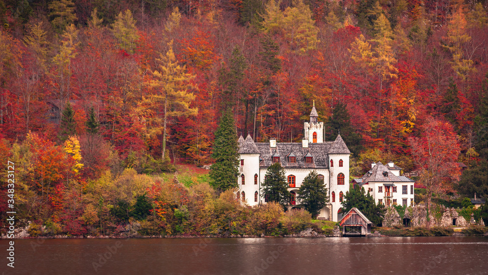 Fototapeta premium Fall in Hallstatt