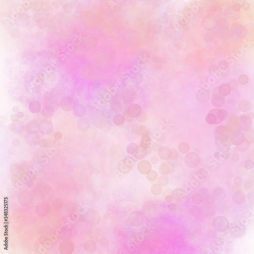 pink soft background with bubbles