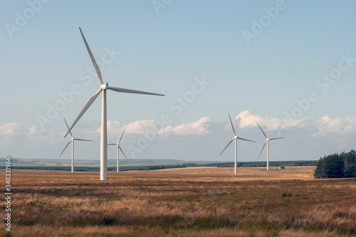 wind turbine operations in the Flow Country, Caithness