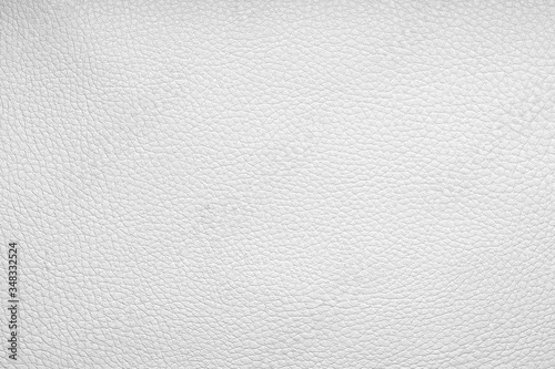 white color luxury genuine cow leather texture background. Close up photography of sofa, chair, interior, auto seat cover