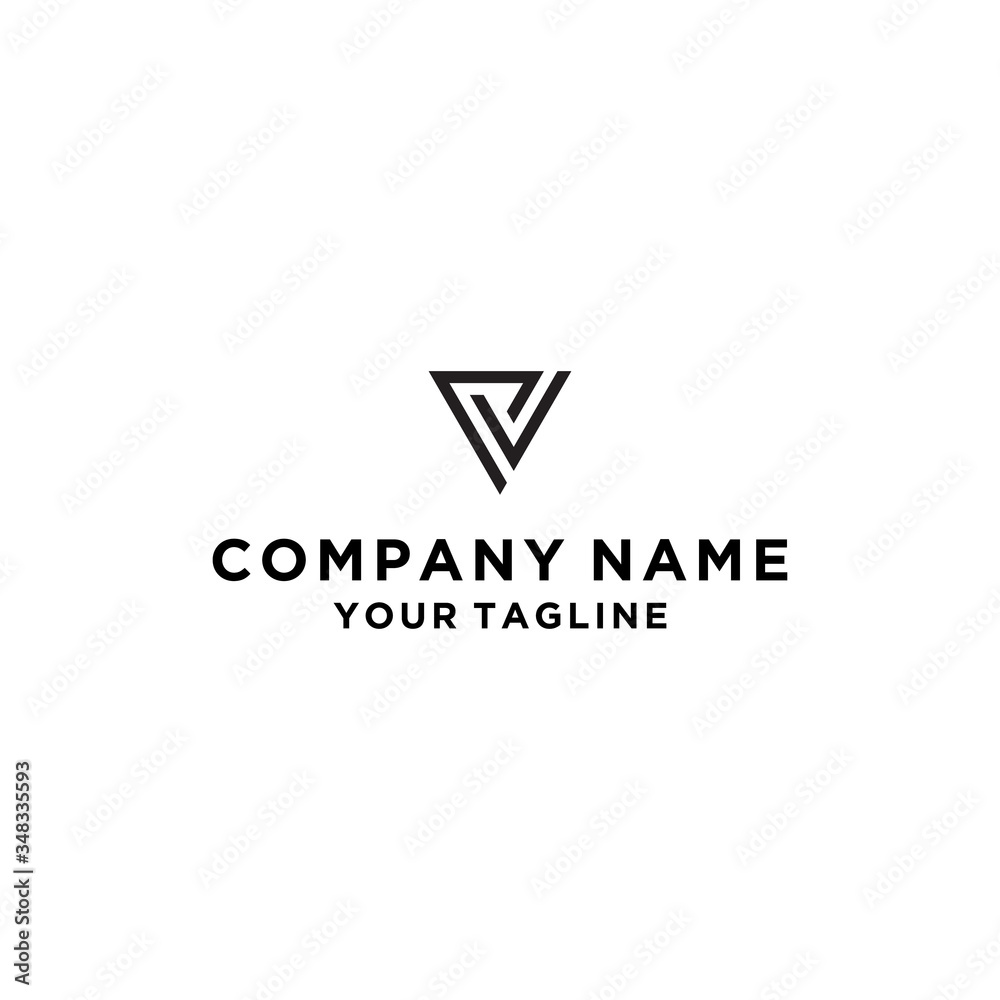 PV VP initial based Alphabet icon logo PV VP initial based Alphabet icon logo