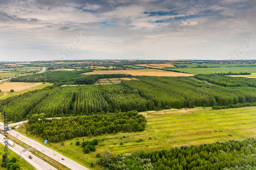 Fototapeta Naklejka Na Ścianę i Meble -  landscape with fields