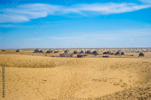 desert of Jaisalmer the golden city, an ideal allure for travel enthusiasts, Sam Sand Dunes 