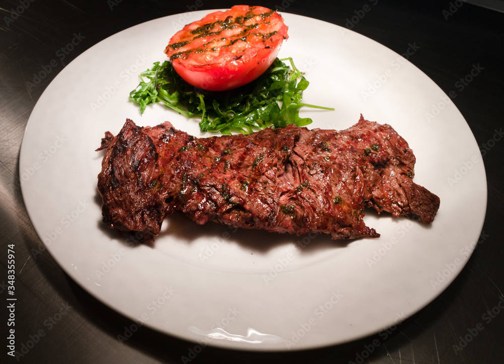 Meat involves grilled for restaurant.